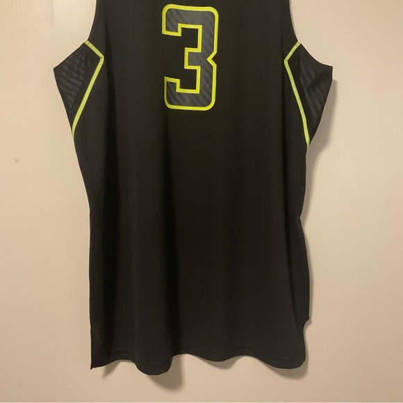 Adidas Limited Edition NBA Los Angeles Clippers Chris Paul Jersey Black/Neon - Picture 10 of 11